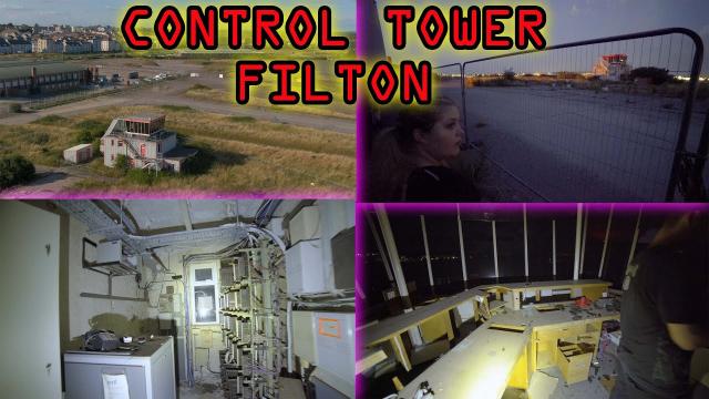 Filton Airport Tower Urbex WINDOWS SMASHED