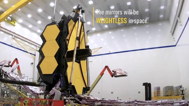 NASA unfolds James Webb Space Telescope mirrors in test