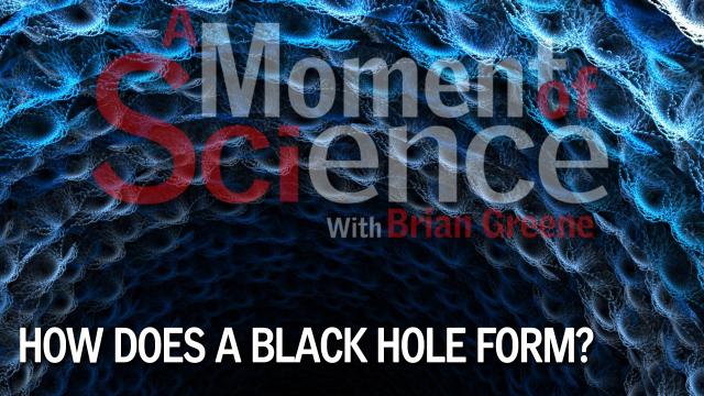 How does a black hole form?