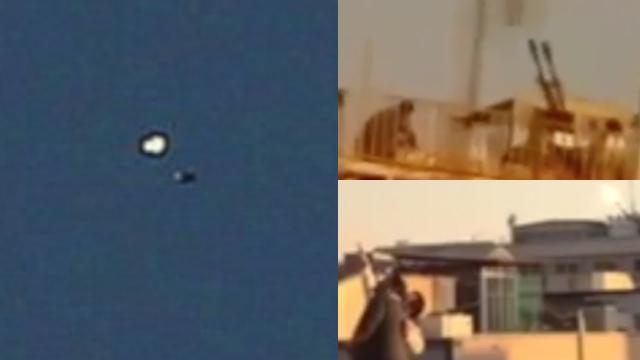 Iranian Air Force Defence Military Opens Fire on Bright Hovering UFO above Tehran - FindingUFO
