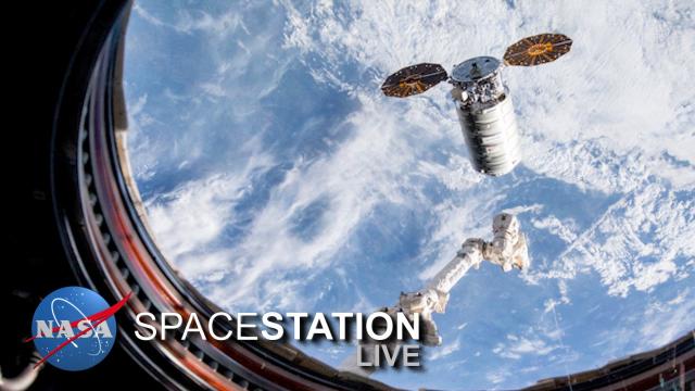 Space Station Live: Cygnus Prepped for Departure