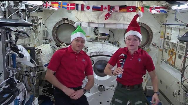 Holiday Cheer! Astronauts Search for Elf on the Shelf on Space Station