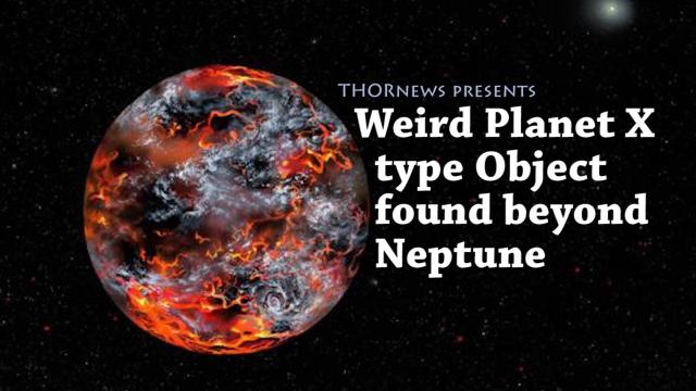 Strange & Odd Planet X type Object found beyond Neptune