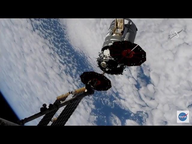 See stunning Earth views as Cygnus spacecraft departs Space Station