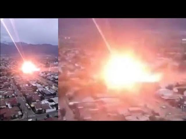 Laser Beam Attack Coming From Space Caught on Video in Mexico