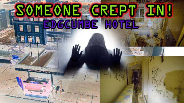 SOMEONE CREPT IN AND OUT Cornwall Edgcumbe Hotel