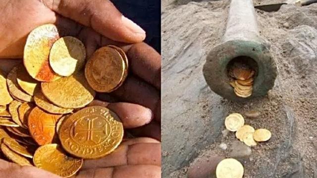 Ancient Shipwreck Discovered In Desert Contains Hundreds Of Priceless Coins !