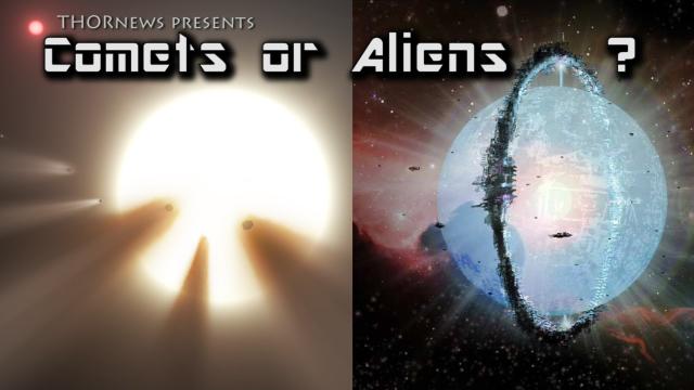 Strange Alien Star: Comets or Aliens?