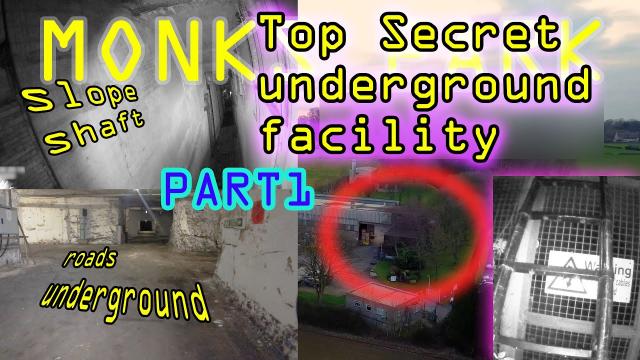 Secret Underground NAVY Weapons Testing & Stores Base... HUUUUGE. Monks Park