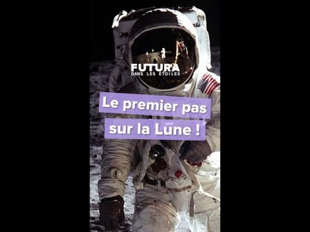 Il y a 53 ans, le premier pas sur la Lune !