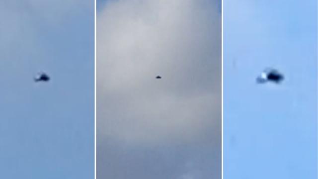 Security Officer Films Black Triangle UFO over Mall in Houston, Texas - FindingUFO