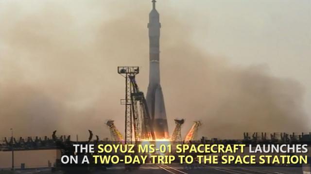 New Crew Completes Two-Day Trip to Station