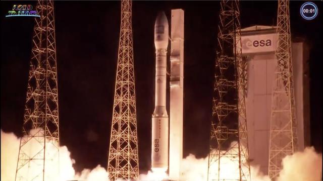 Earth observation satellite & 4 cubesats launch atop Vega rocket