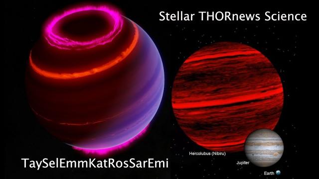 Rogue Brown Dwarf w Aurora is 12 times the size of Jupiter & in our Solar Neighborhood!
