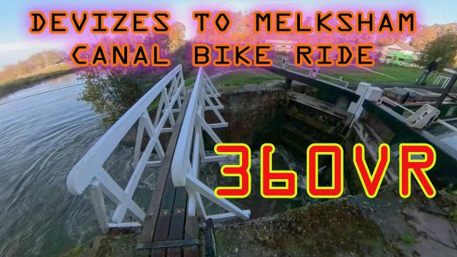 360VR Devizes to Melksham Canal MOUNTAIN BIKE RIDE