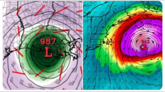 Landfalling Hurricane Danger to TX& Gulf Coast AND the North East USA both within 7 days +Medicane