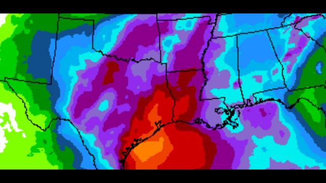 Prepare for a SE Texas Flood Thursday night & Friday as two Moisture Masses clash!