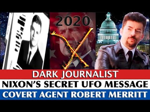 COVERT AGENT REVEALS NIXON'S SECRET UFO DISCLOSURE MESSAGE 2020 AND THE SPACE FORCE!