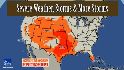 USA Forecast: Severe Weather, Storms & More Storms