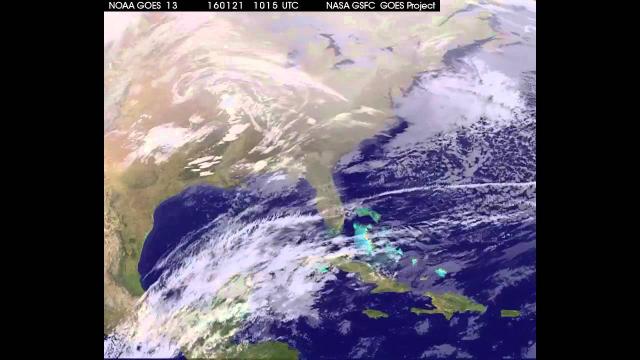 SnOMG! Northeast U.S. Blizzard Seen From Space | Time-Lapse Video