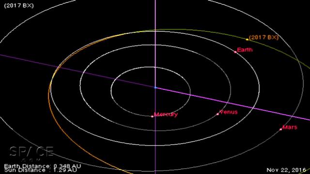 House-Sized Asteroid Nicknamed ‘Rerun’ To Buzz Earth | Orbit Animation