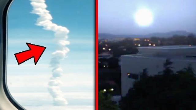 10 UNEXPLAINED UFO Mysteries Caught On Camera!