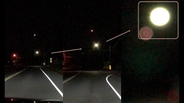 Bright Orb filmed over Manalapan  NJ, US