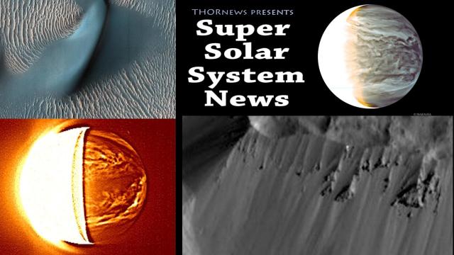 Solar System News - Venus Veritas Pluto & Dragon Eggs and Frosted Mars