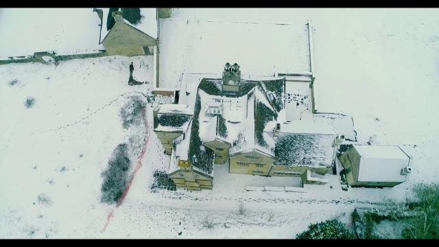 Snowy Wiltshire Secret Bunkers