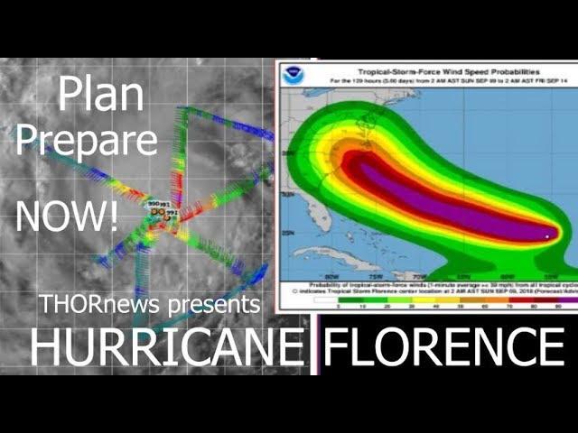Hurricane Florence expected to strike East Coast as a Major Hurricane