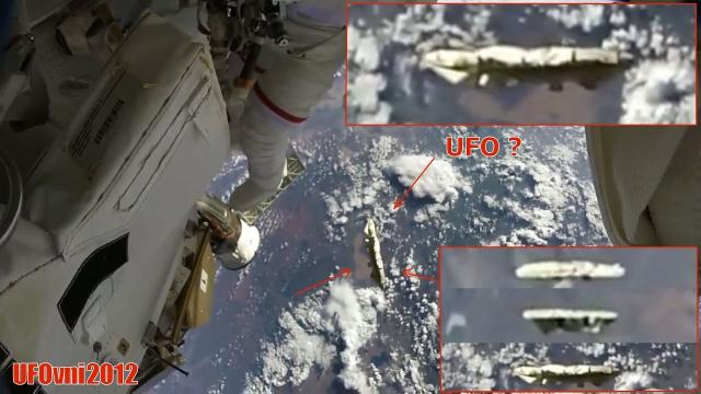 Huge UFO shaped like a "Cigar" photographed by ISS, Oct 12, 2018