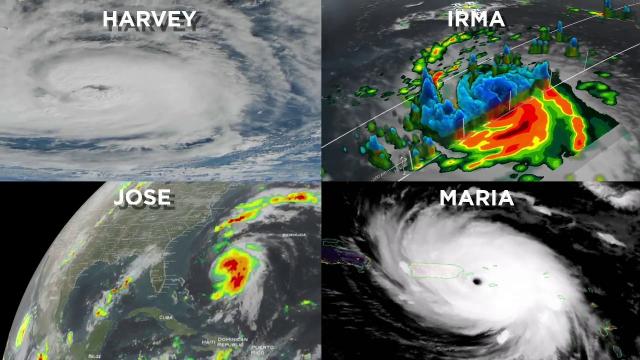 Recent Hurricanes' Rapid Intensification Studied by NASA