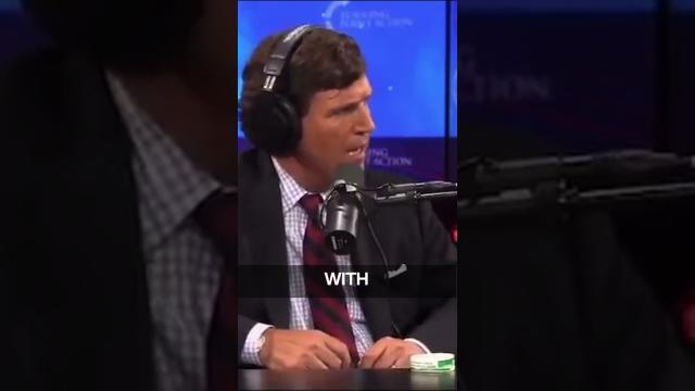 Tucker Carlson: "They're not aliens, they've always been here!" ???? #shorts