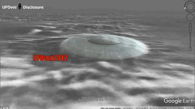 Giant UFO At An Underwater Base, At The Bottom Of The ocean Off The Coast Of Peru