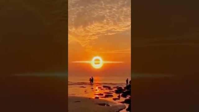 Unusual sunset captured on video in Australia #best #bestvideo