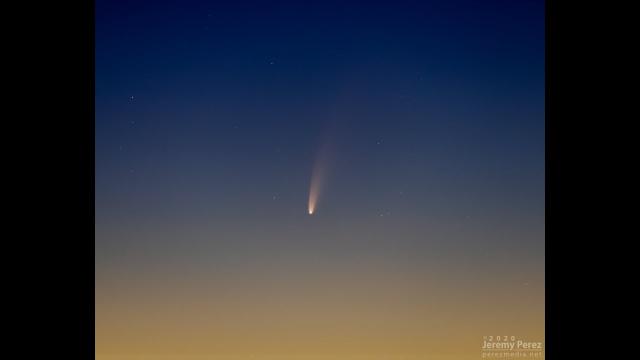 Impressive Comet F3 NEOwise & New Cycle Proto-Sunspot