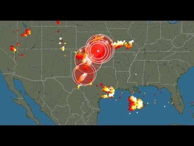 50,000 lightning strikes in 48 hours?