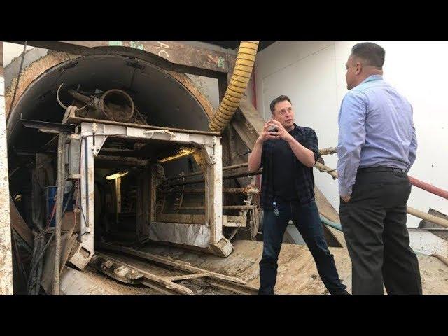 Elon Musk shows off Boring Company’s ‘disturbingly long’ tunnel beneath LA