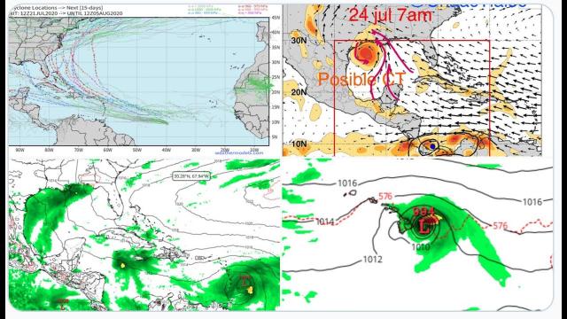 Red Alert! Hurricane to Hawaii! Possible Hurricane/TS to Texas? then Gonzalo & Hannah?