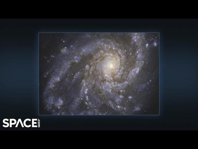 See galaxies millions of light-years away in amazing multi-wavelength views