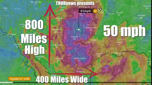 Red Alert! Massive WIND & rain Storm for Texas & East Coast Earthquakes