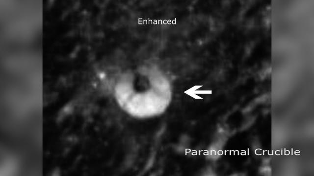 Giant Saucer and Alien Complex Found On Moon