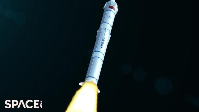 China to use adjustable 'net' to catch reusable rockets - See an animation