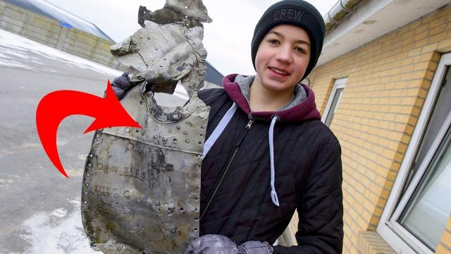 Little Boy Uncovers A Big Piece Of History While Playing In His Backyard