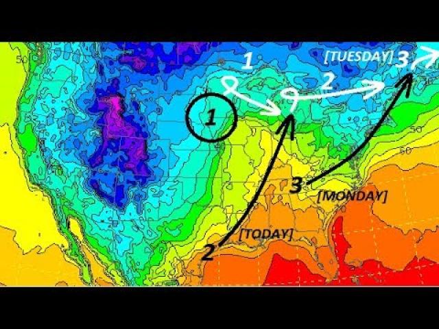 Big ICE Storm for NE, SE floods to start 2020 & Big coast to coast Storm week 2