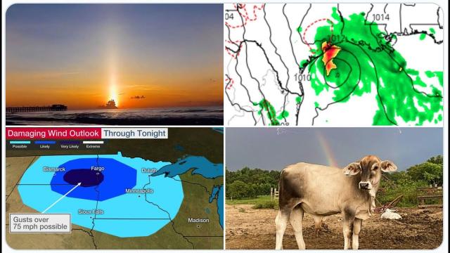 Texas Tropical Storm in 7 days? SEVERE WEATHER BULLSEYE! Minnesota Heatwave & California Fog