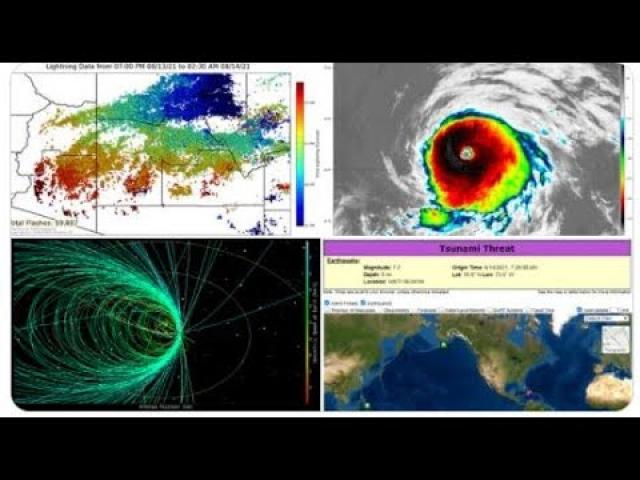 7.2 Haiti & 6.9 Alaska Earthquakes! Grace is now a Tropical Storm & could hit USA as a Hurricane!