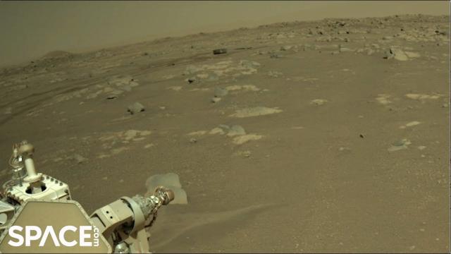 Perseverance leaves helicopter cover behind in latest pics from Mars