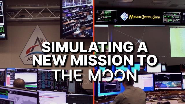 Simulating a New Mission to the Moon
