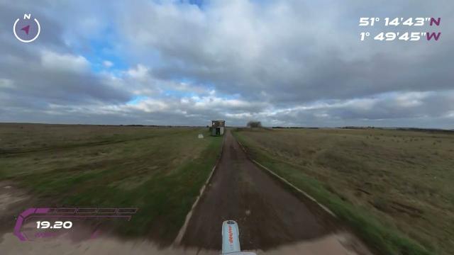 Exploring Lanes onto Salisbury Plain by Motorbike part2